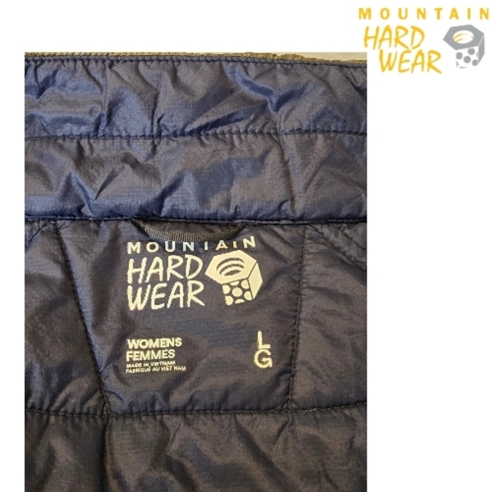 MOUNTAIN HARDWEAR Ghost Shadow Vest. Women's Large Green - Picture 4 of 10